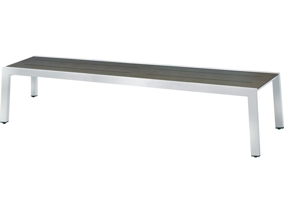 MamaGreen Baia Stainless Steel Resin Outdoor Patio Bench