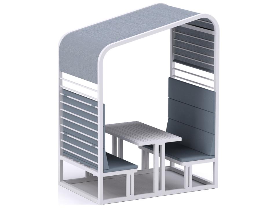 MamaGreen Sombrero Aluminum Outdoor Dining Set