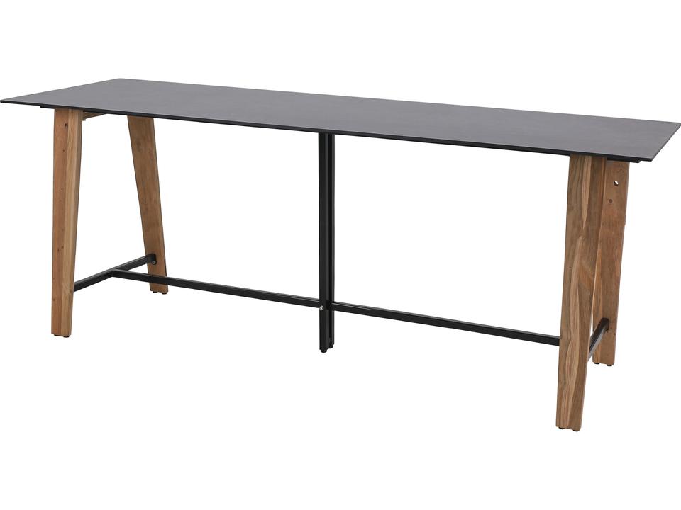 Sato Rectangular Teak HPL Outdoor Bar Table