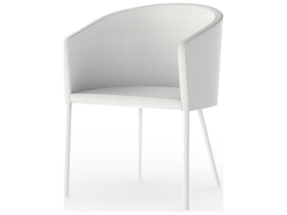 MamaGreen Zupy Aluminum Cushion Outdoor Patio Dining Chair