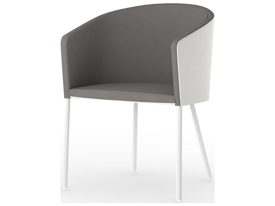 MamaGreen Zupy Aluminum Cushion Outdoor Dining Chair