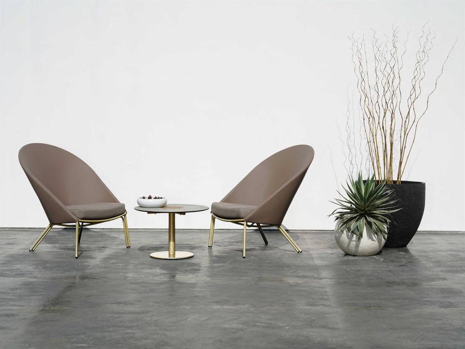 Zupy Aluminum Cushion Patio Lounge Set