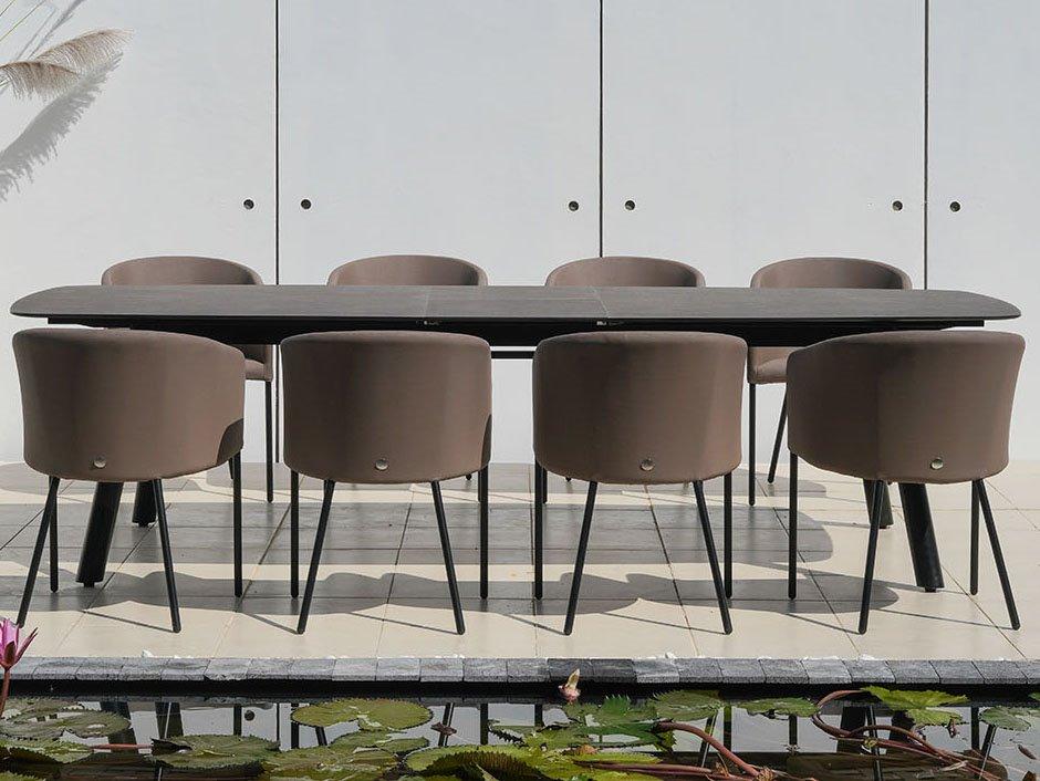 MamaGreen Zupy Aluminum Cushion Patio Dining Set