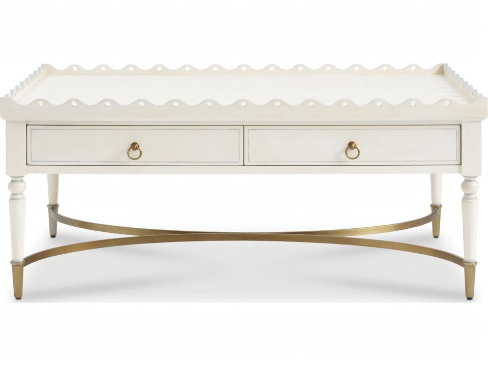 Dana Rectangular Wood Coffee Table
