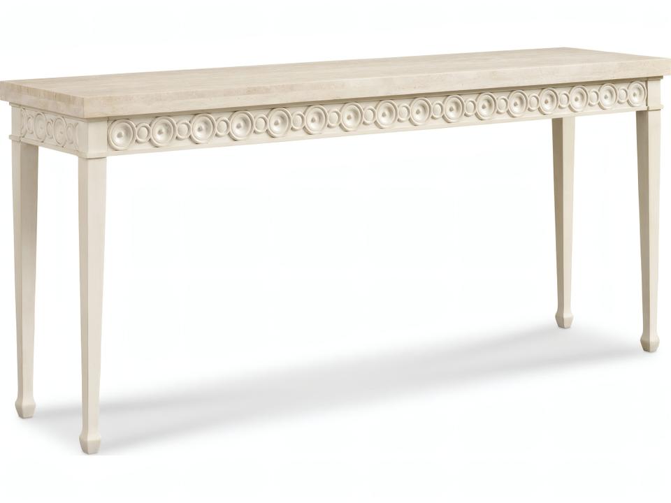 Naomi Rectangular Wood Console Table