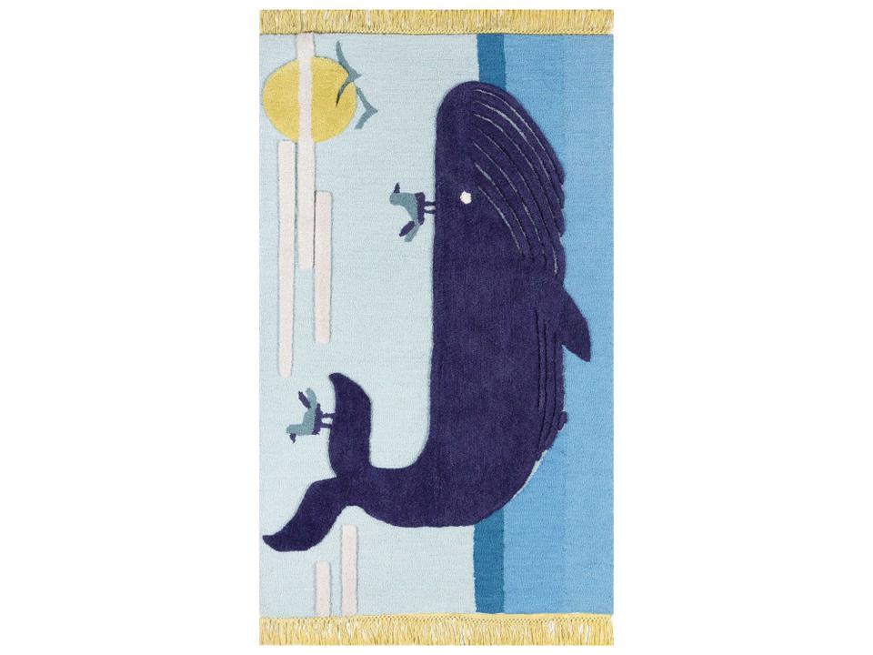 Atticus Hand Tufted Wool Animal Print Area Rug
