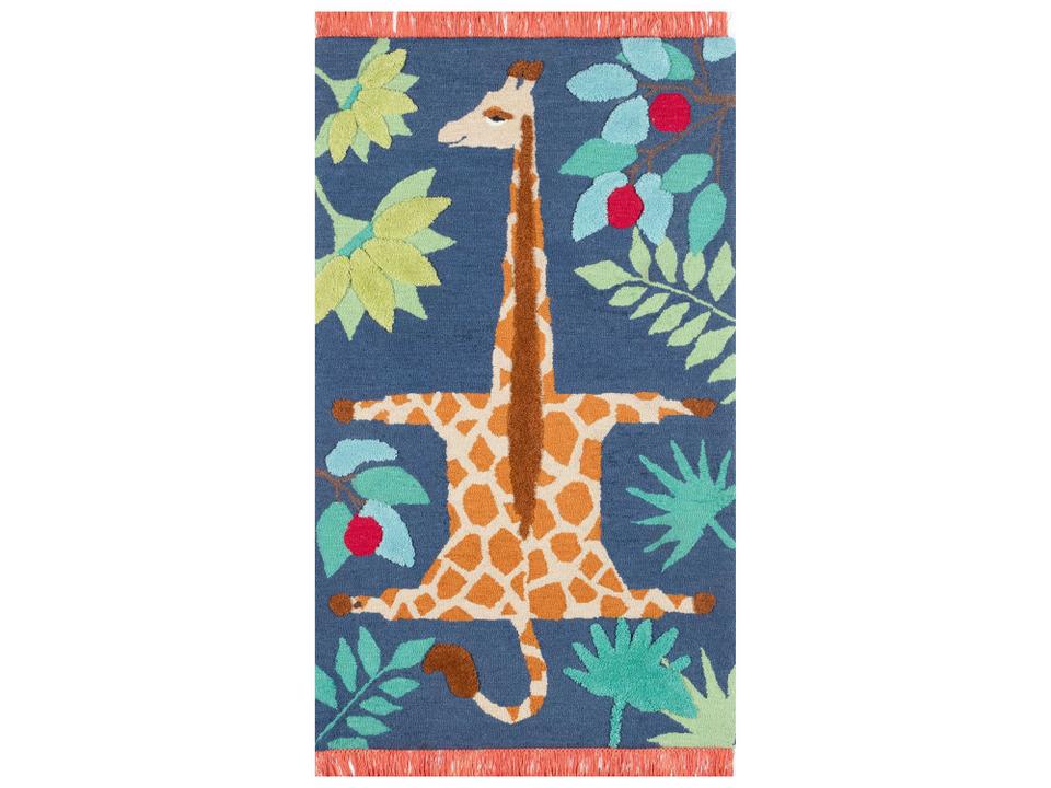 Atticus Animal Print Hand Tufted Wool Area Rug
