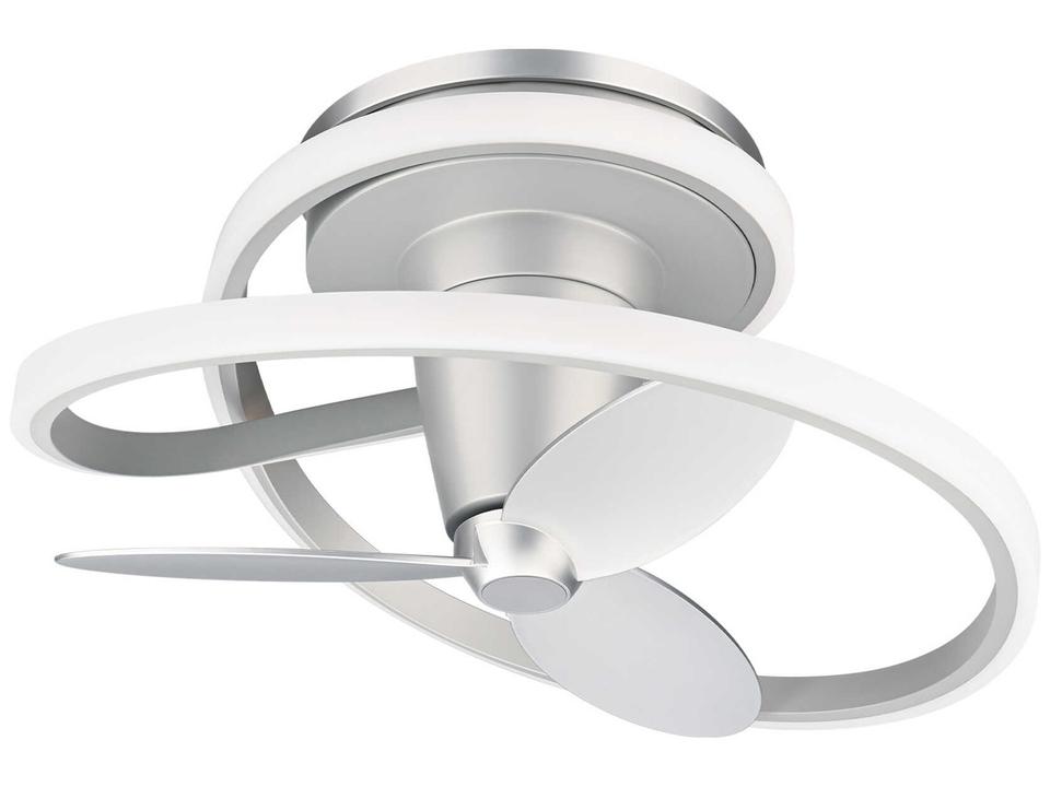 Veloce Fandelier Smart Ceiling Fan Titanium Silver
