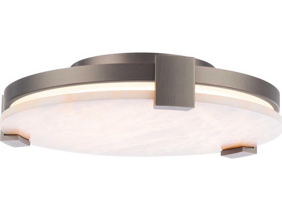 Catalonia Flush Mount Ceiling Light in Antique Nickel
