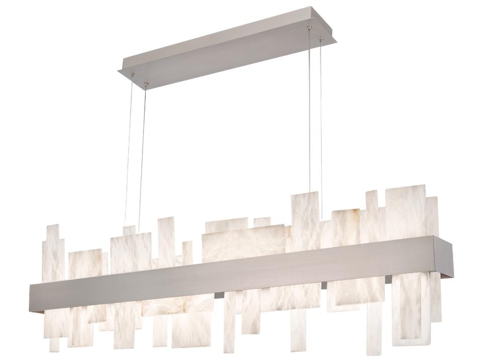 Acropolis 46 Inch LED Linear Pendant Brushed Nickel