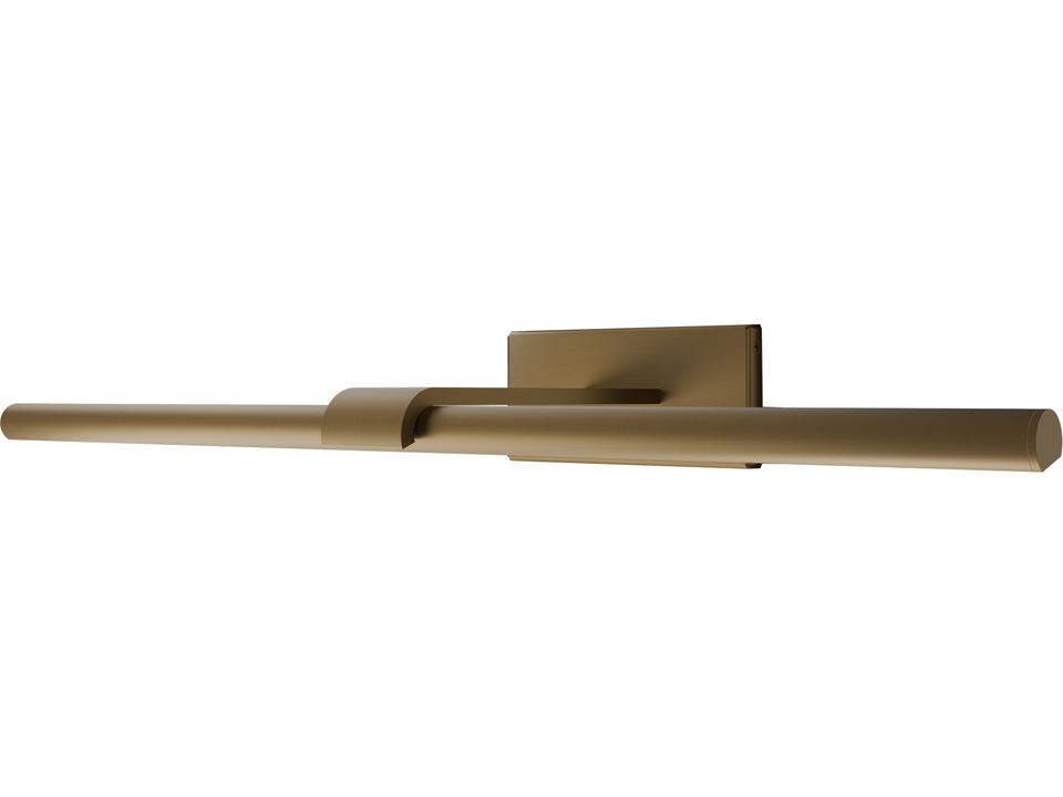Inlet 1-Light Aged Brass Picture Light
