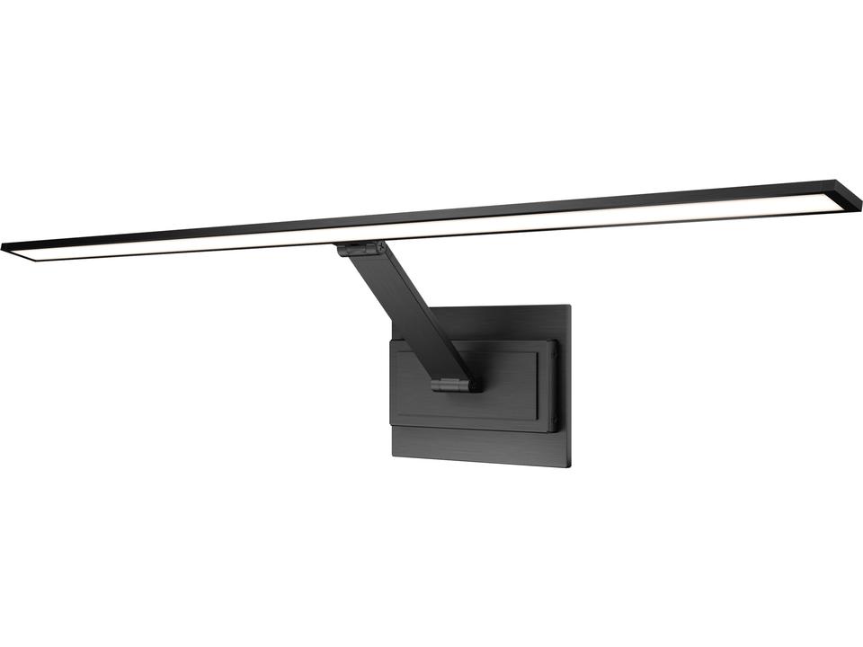 Inlet 1-Light Black Picture Light