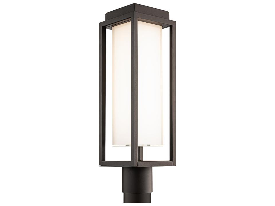 Framed 1-Light Outdoor Post Light