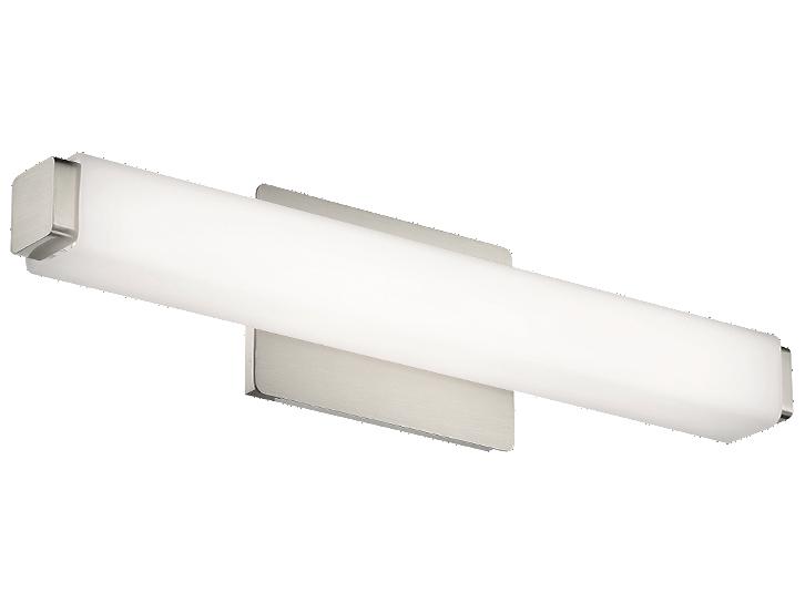 Vogue 20 Inch LED Bath Bar in Brushed Nickel