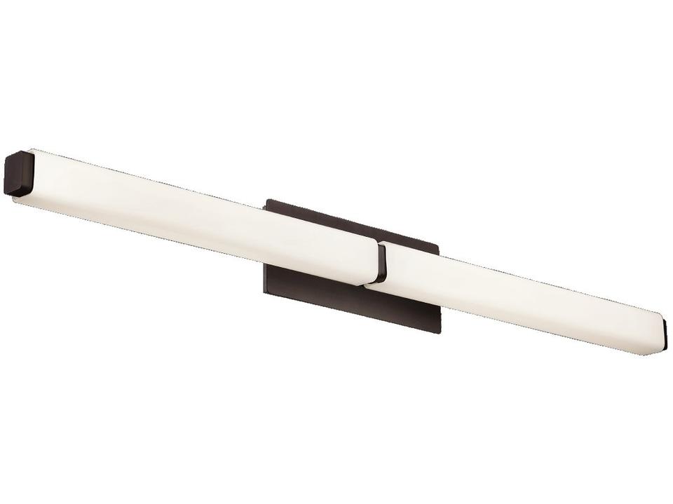 Vogue 1-Light Bronze Glass LED Vanity Light