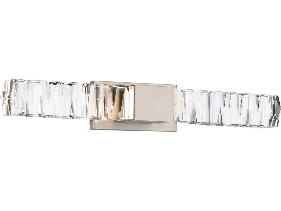 Juliet LED Wall Sconce Brushed Nickel Crystal