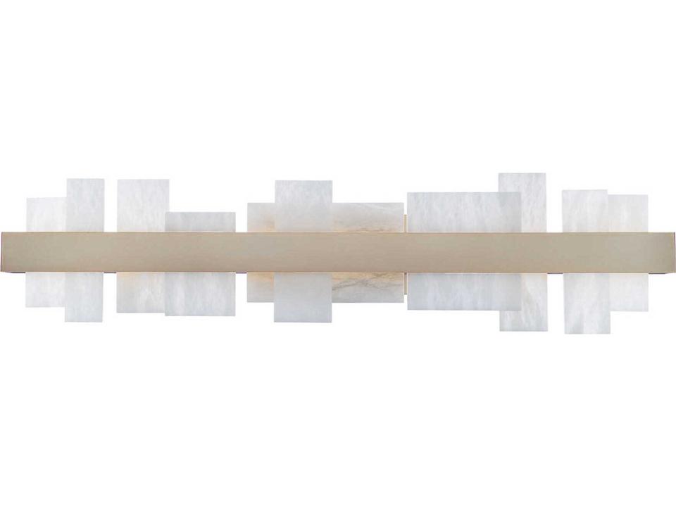 Acropolis LED Bath Light 37 Inch Brushed Nickel
