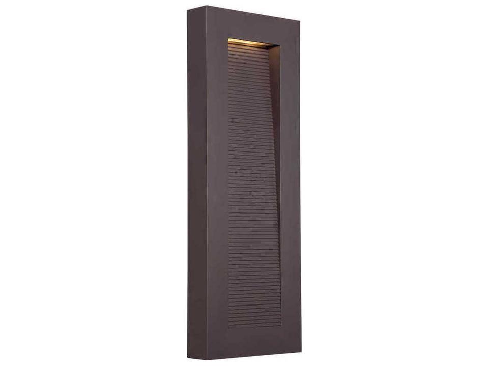 Urban LED Outdoor Wall Sconce Bronze 22-Inch