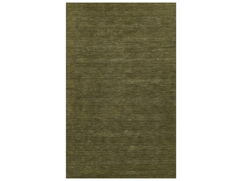 Iris Contemporary Hand-Loomed Area Rug in Green