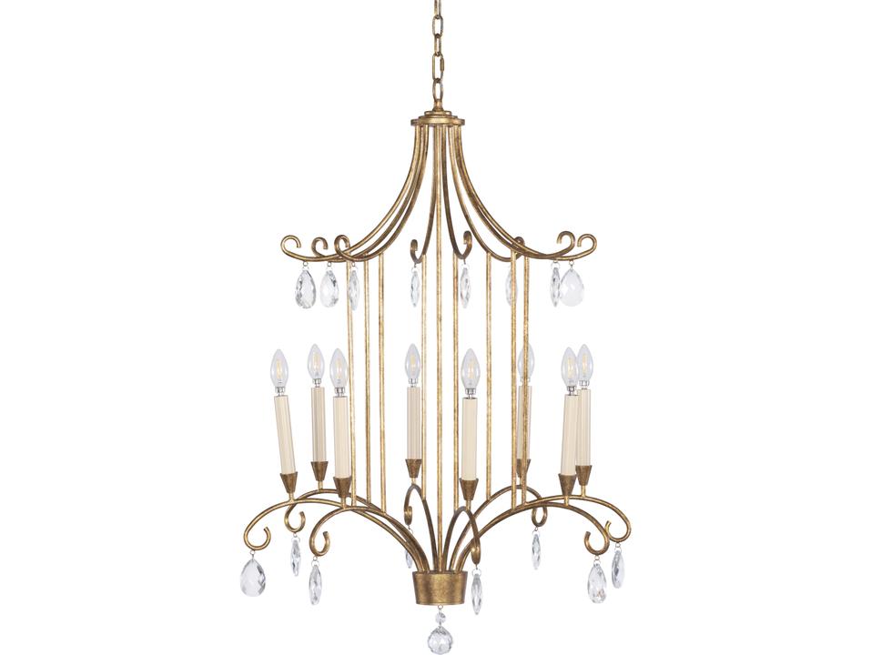 Moulin Gold Traditional Candelabra Chandelier
