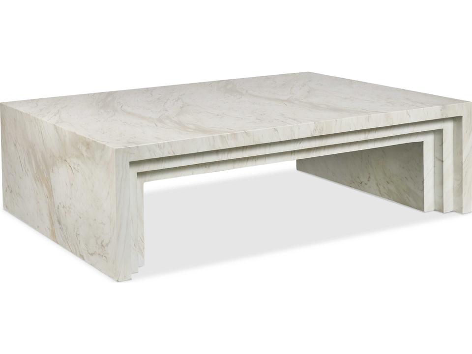 Rectangular Marble Coffee Table
