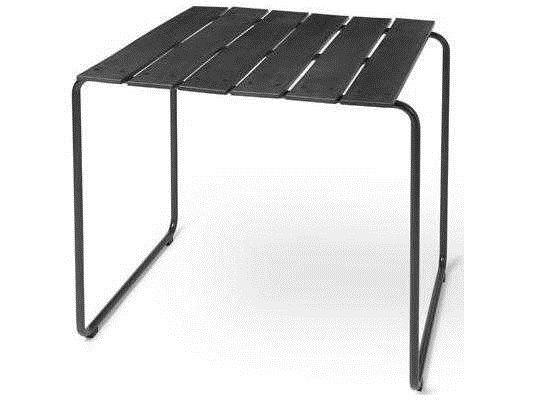 Mater Ocean Black Recycled Plastic Square Dining Table