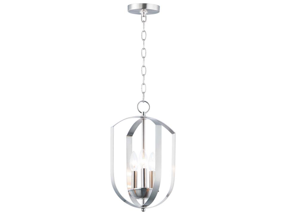 Provident 3-Light Chandelier in Satin Nickel