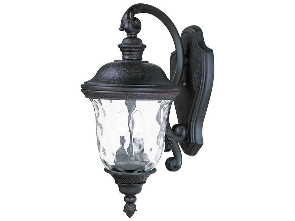 Carriage House DC 2-Light Outdoor Wall Lantern in Oriental Bronze
