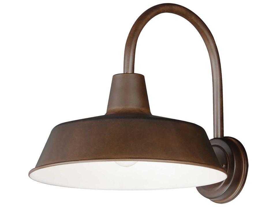Pier M 1-Light Aluminum Wall Light in Empire Bronze