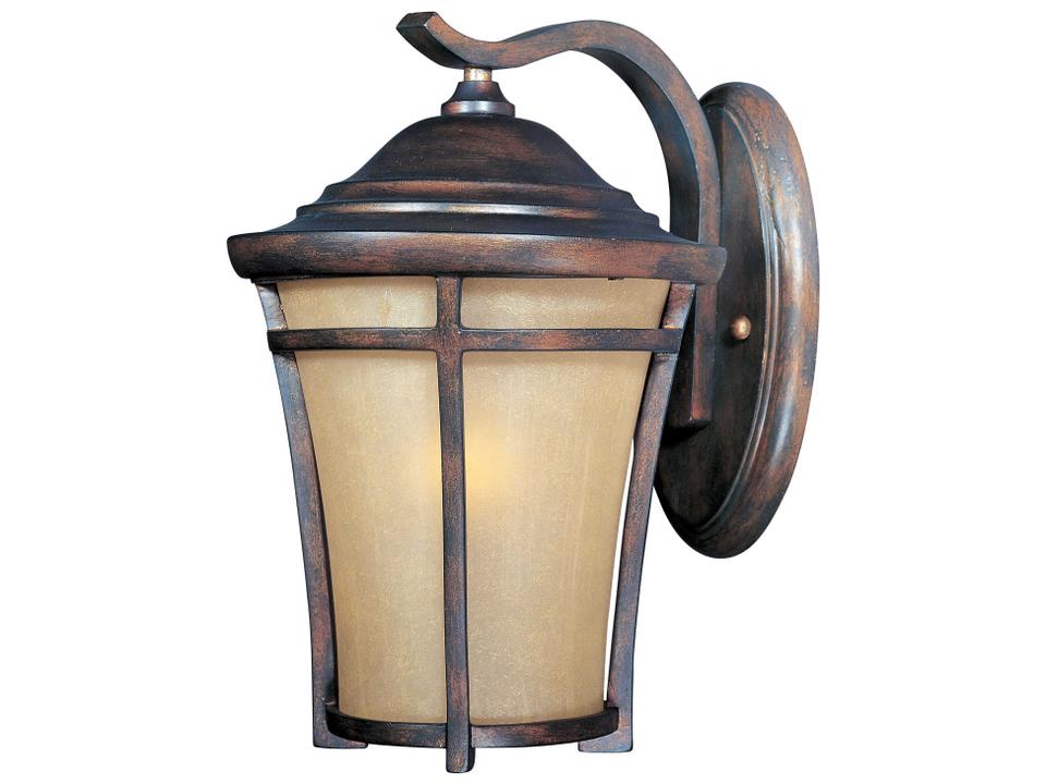 Balboa VX 1-Light Outdoor Wall Lantern in Copper Oxide