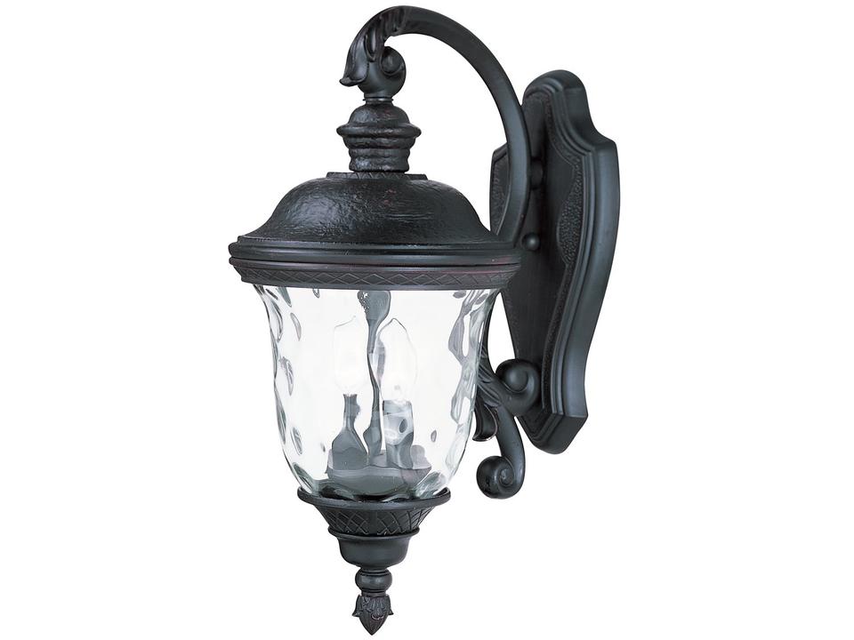 Carriage House VX 20-Inch 2-Light Outdoor Wall Lantern in Oriental Bronze