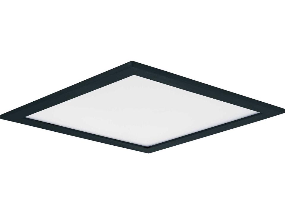 Wafer 9-Inch LED Outdoor Flush Mount in Black