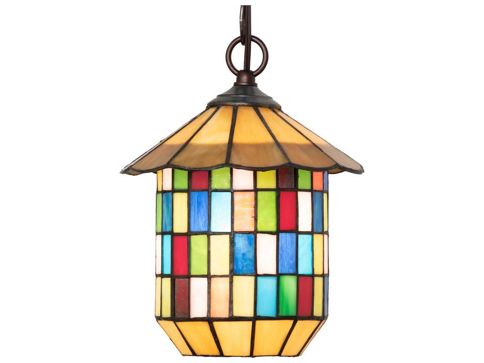 Meyer 1-Light Outdoor Hanging Light in Mahogany Bronze