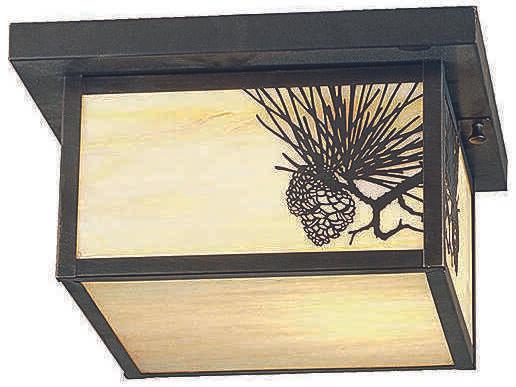Hyde Park Winter Pine Outdoor Ceiling Light