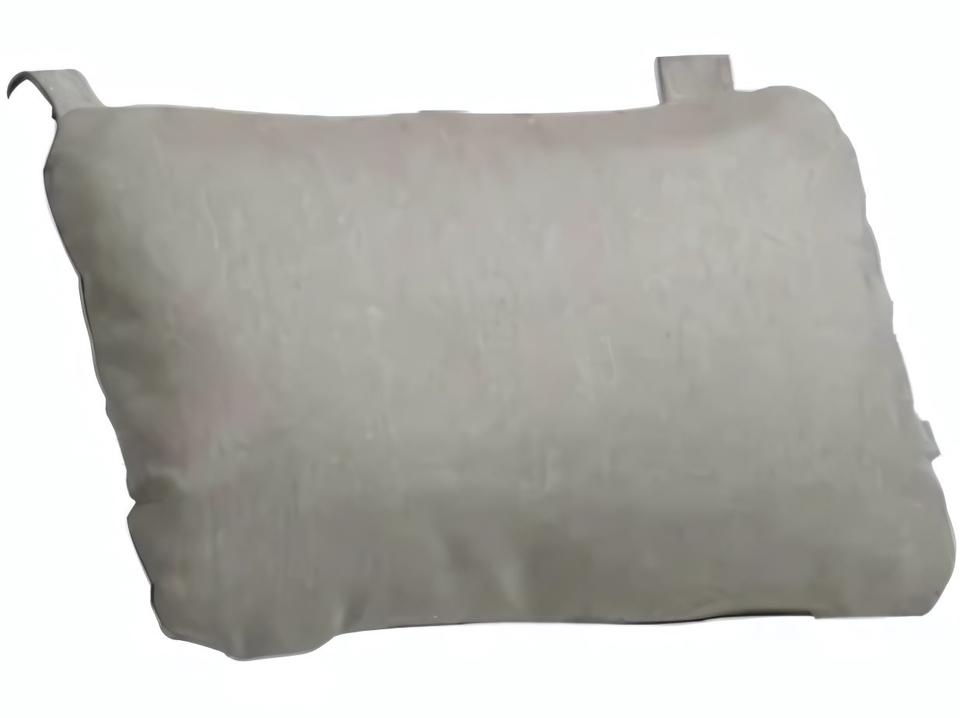 Net Lounge Headrest Cushion in Grigio Sunbrella