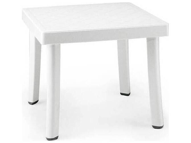 Rodi Square Outdoor Side Table in Bianco
