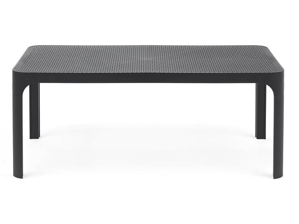 NET Resin Antracite Rectangular Patio Coffee Table