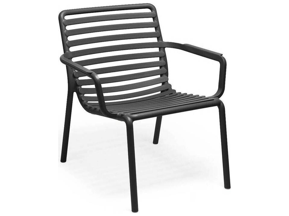 Doga Relax Outdoor Accent Chair in Anthracite