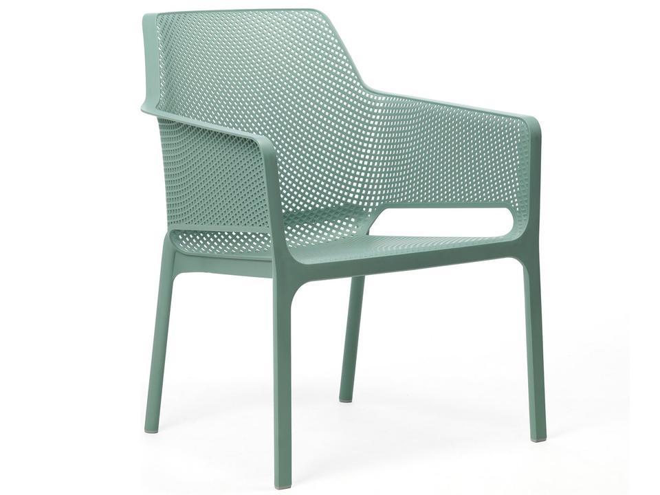 Net Relax Outdoor Lounge Armchair in Salice Green