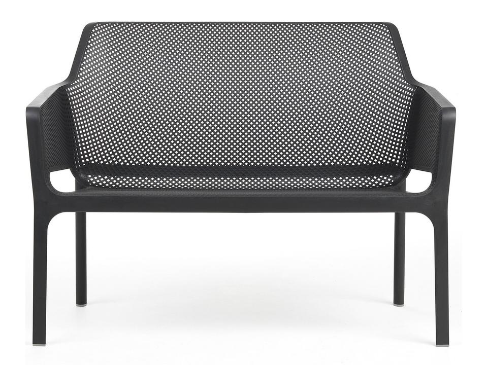 Net Outdoor Bench Modern Loveseat