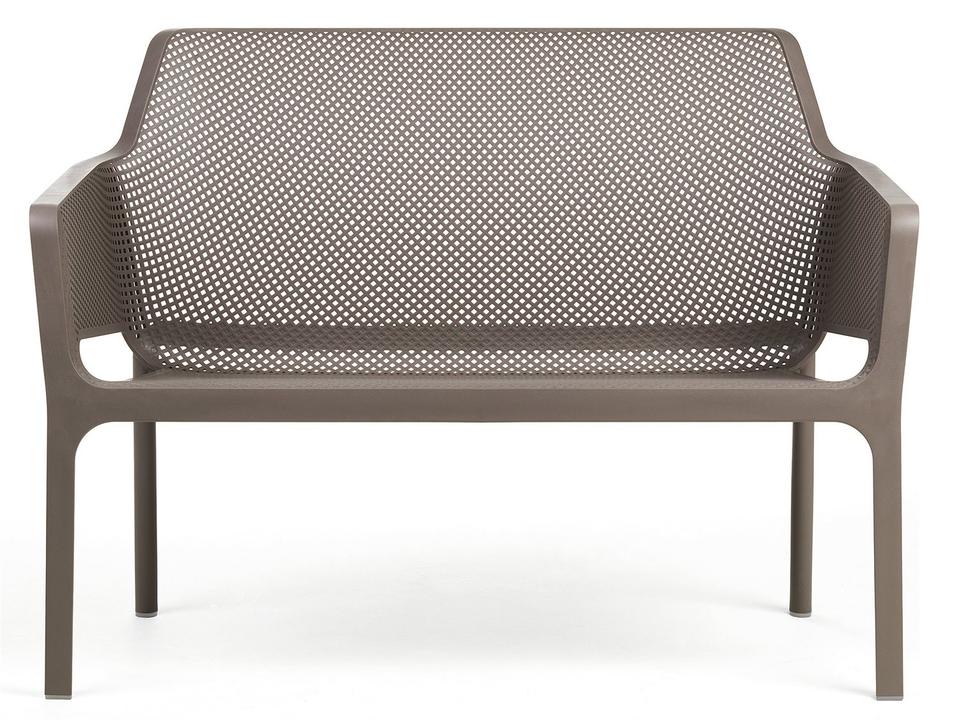 Net Bench Stackable Outdoor Loveseat