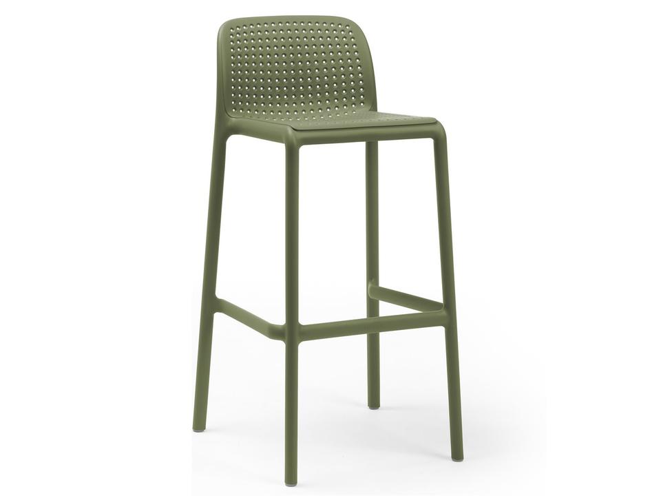 Lido Resin Stackable Outdoor Bar Stool
