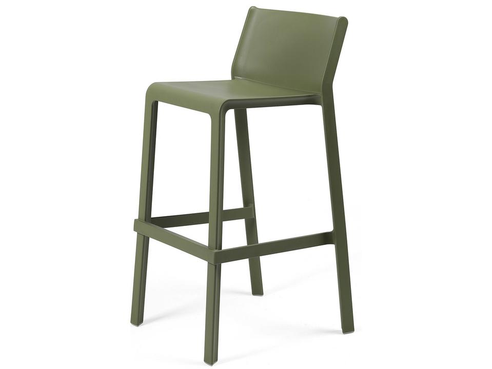 Trill Resin Agave Stackable Patio Bar Stool