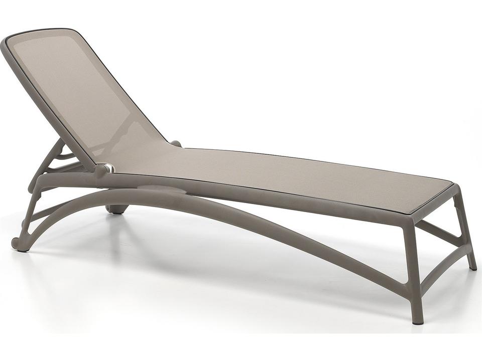 Atlantico Tortora Stackable Outdoor Chaise Lounge
