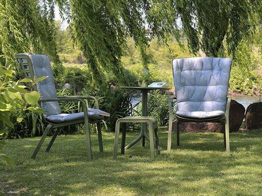 Folio Resin Agave Outdoor Patio Lounge Set