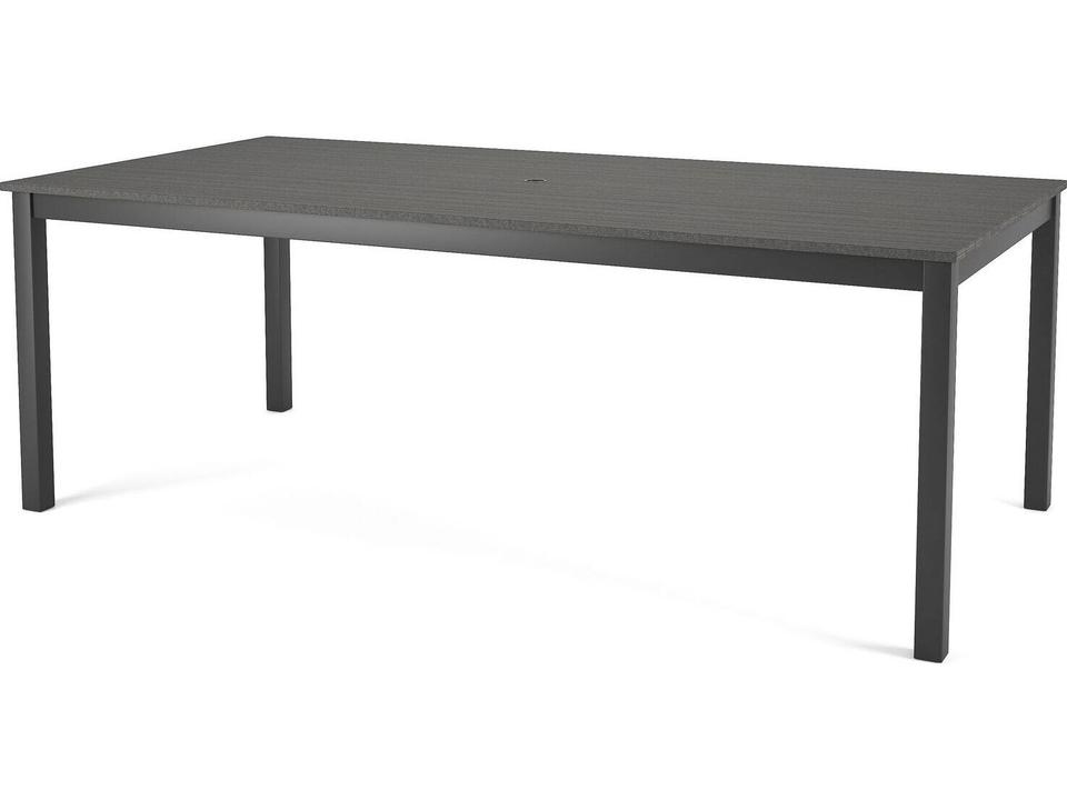 83 x 41 Rectangle Dining Table Coastal Gray Duraboard Top