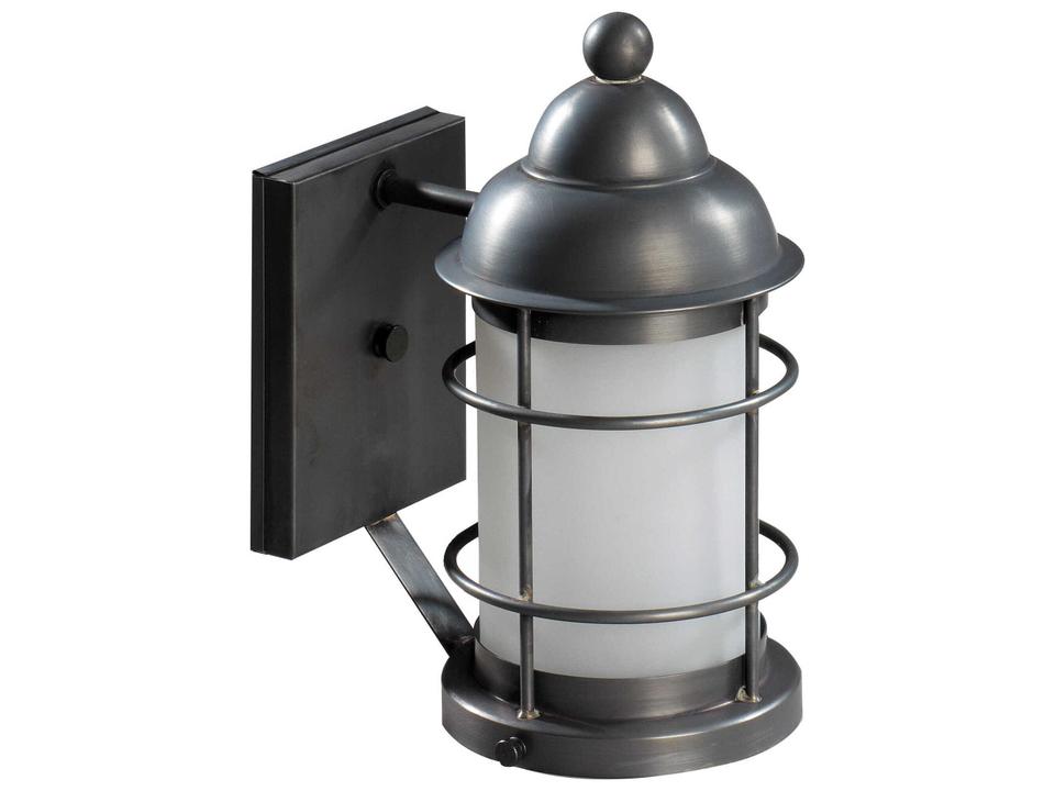 Nautical Solid Brass 1-Light Outdoor Wall Lantern