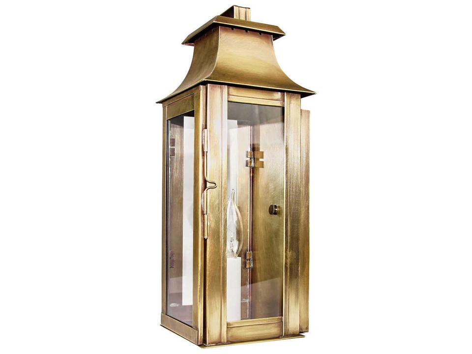 Concord 1-Light Solid Copper Outdoor Wall Lantern
