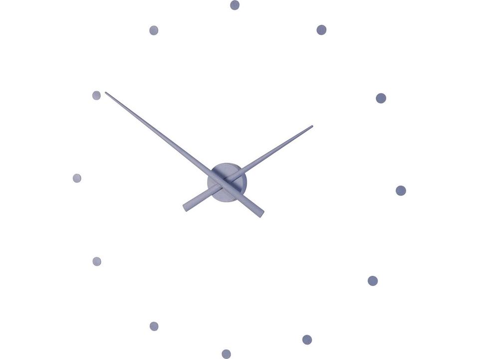 OJ Steel Blue Wall Clock by Jose Maria Reina 31-Inch Polystyrene Quartz