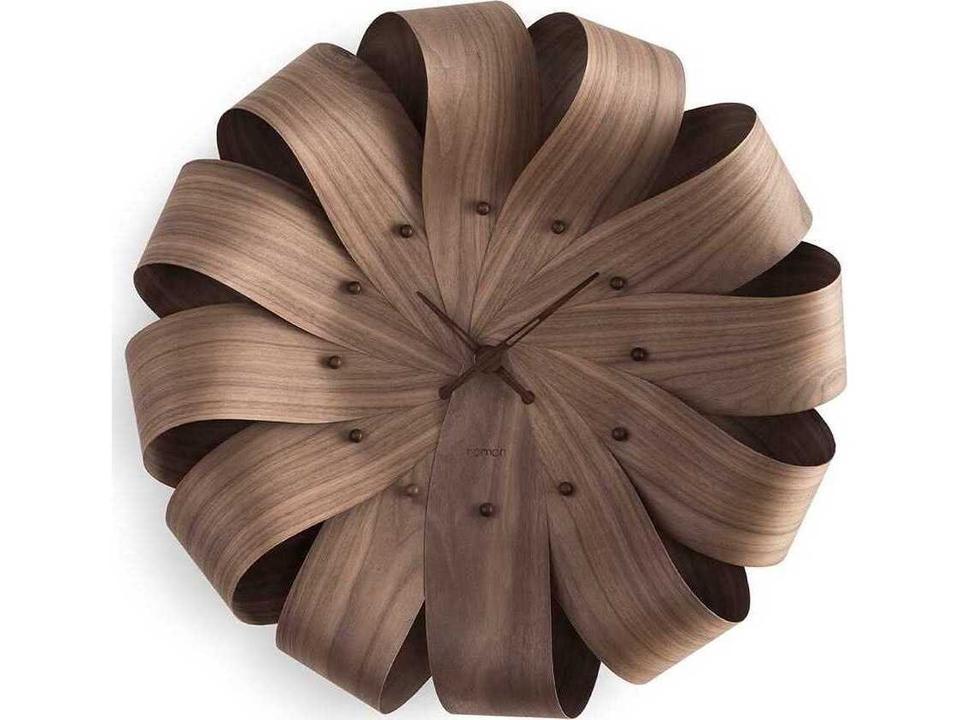 Brisa Walnut Wall Clock with German UTS Mechanism